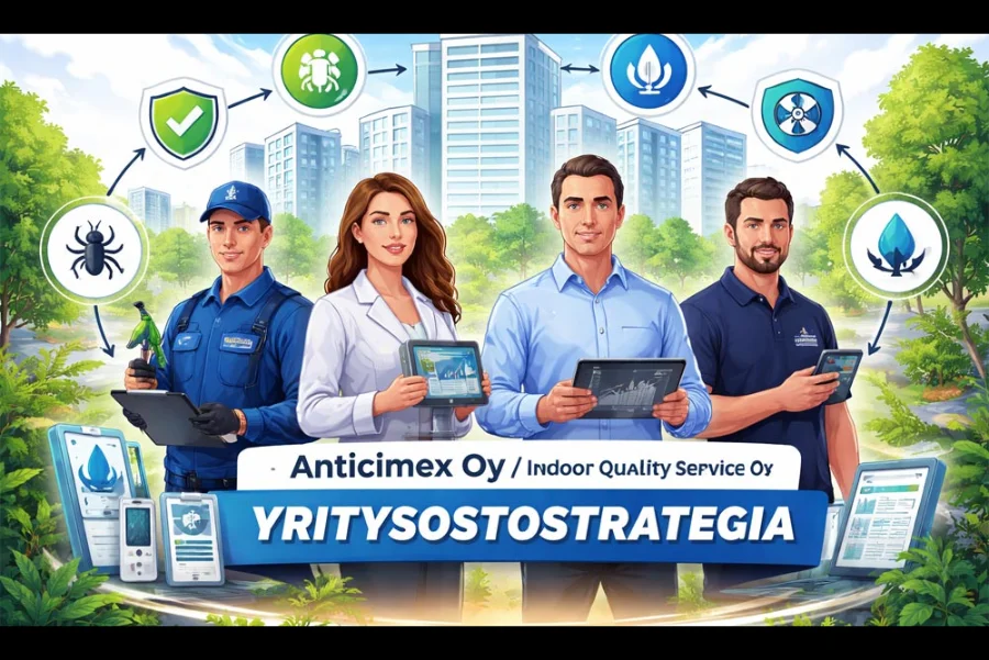 anticimex oy / indoor quality service oy yritysostostrategia